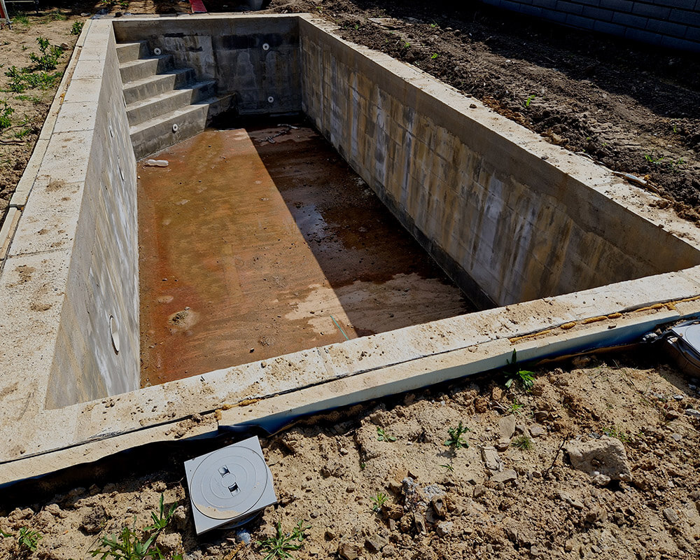 completed concrete swimming pools completed concrete swimming pools